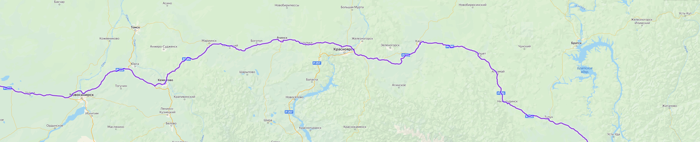 Доставка грузов из Грозного - карта транспортной логистики